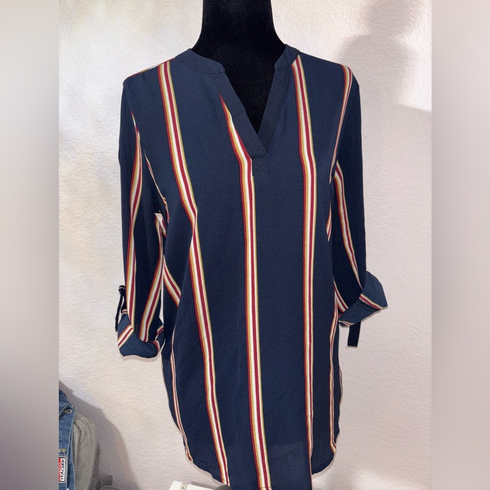 BE COOL Multicolor Striped Blouse
